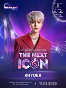 Rhyder - Nghệ sĩ biểu diễn tại Road to 8Wonder Vũ Yên