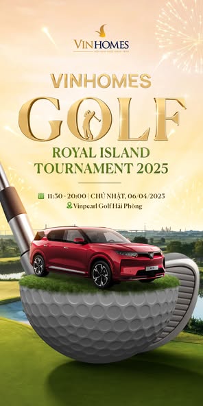 Vinhomes Golf Royal Island Tournament 2025: Địa điểm, giải thưởng và lịch trình sự kiện