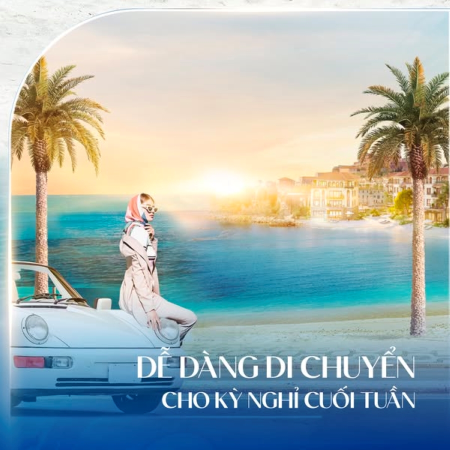 Dễ dàng di chuyển đến Isla Bella Vũ Yên cho kỳ nghỉ ngắn ngày