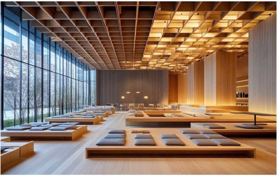 Phối cảnh phóng khoáng nóng Onsen tại Vinhomes Vũ Yên