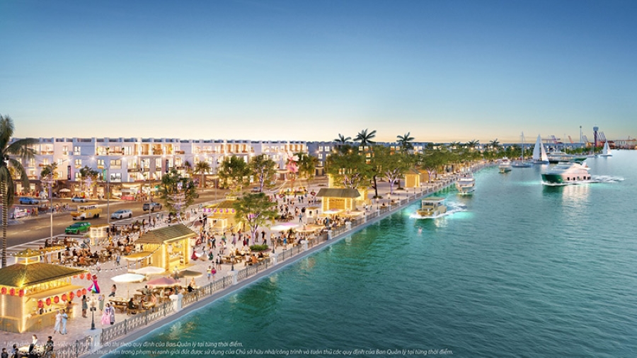 Quảng trường châu Âu được bao quanh bởi không gian xanh và phố đi bộ