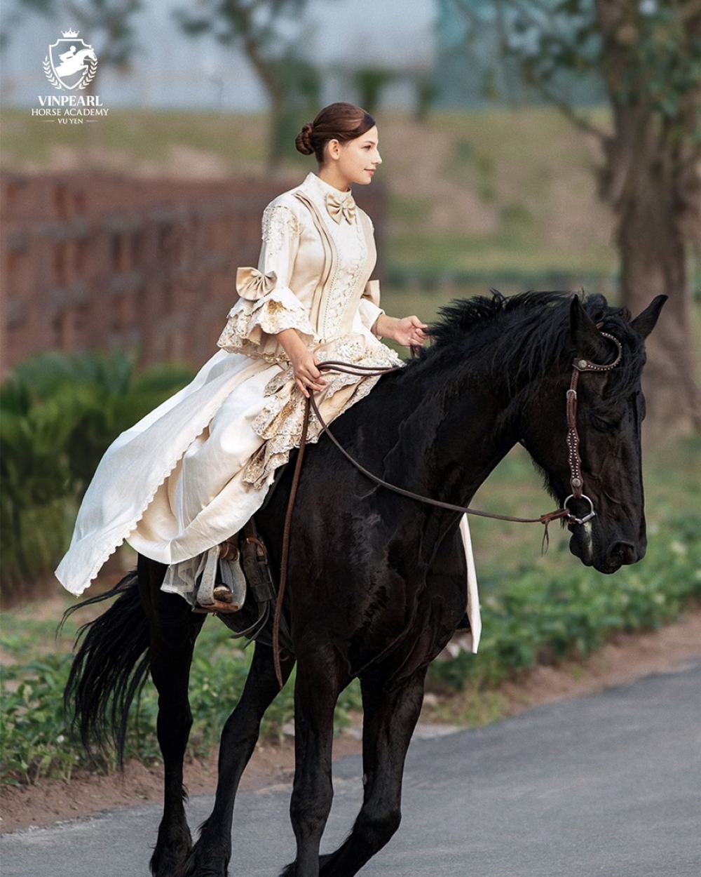 Hoạt động trải nghiệm văn hóa và nghệ thuật ngay tại học viện cưỡi ngựa Vũ Yên