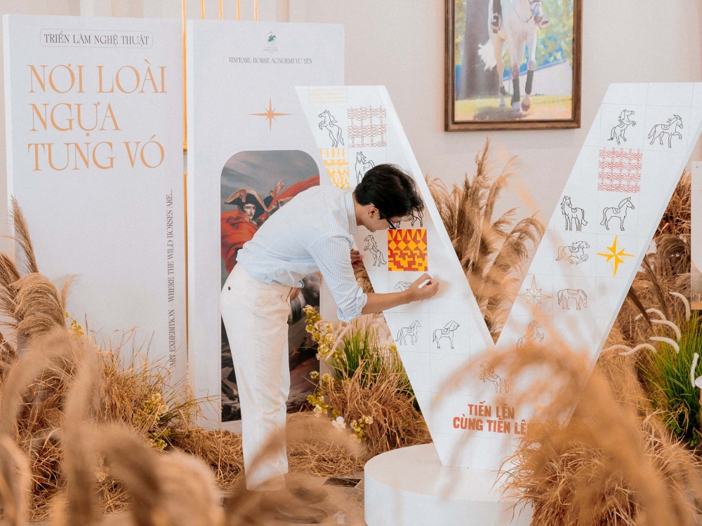 Không gian Workshop tại học viện cưỡi ngựa Vũ Yên