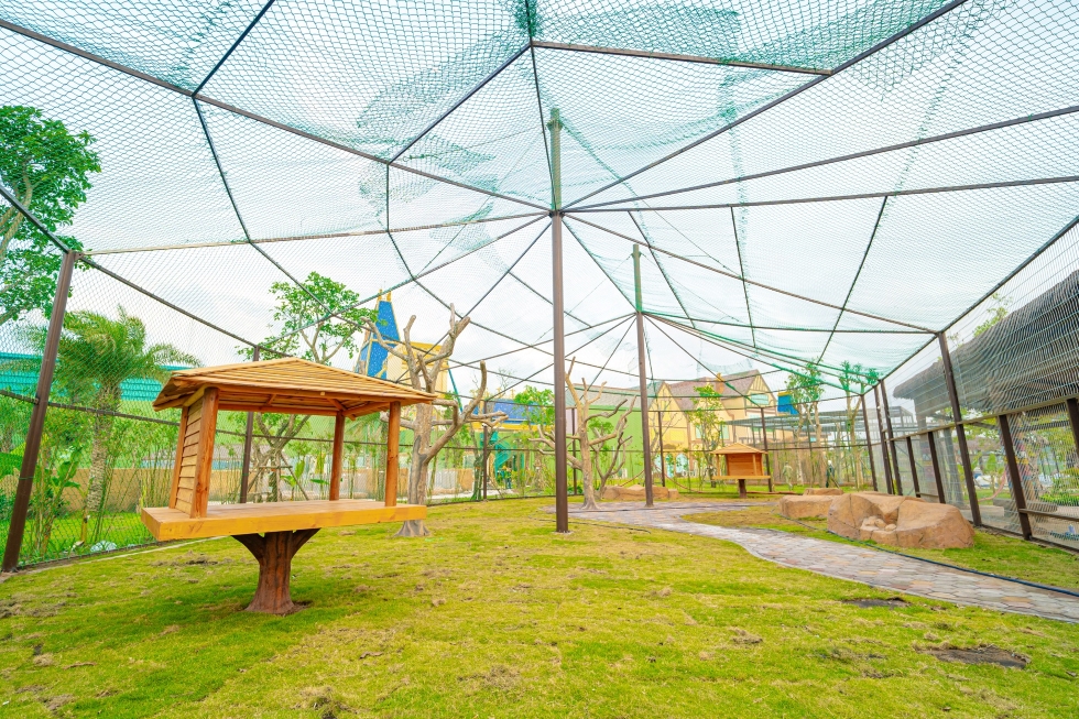 Tiến độ VinWonders Vũ Yên T5/2025 về cảnh quan sinh thái