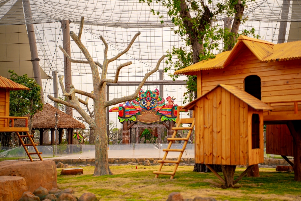 Tiến độ VinWonders Vũ Yên T5/2025 về vườn thú bán hoang dã Safari