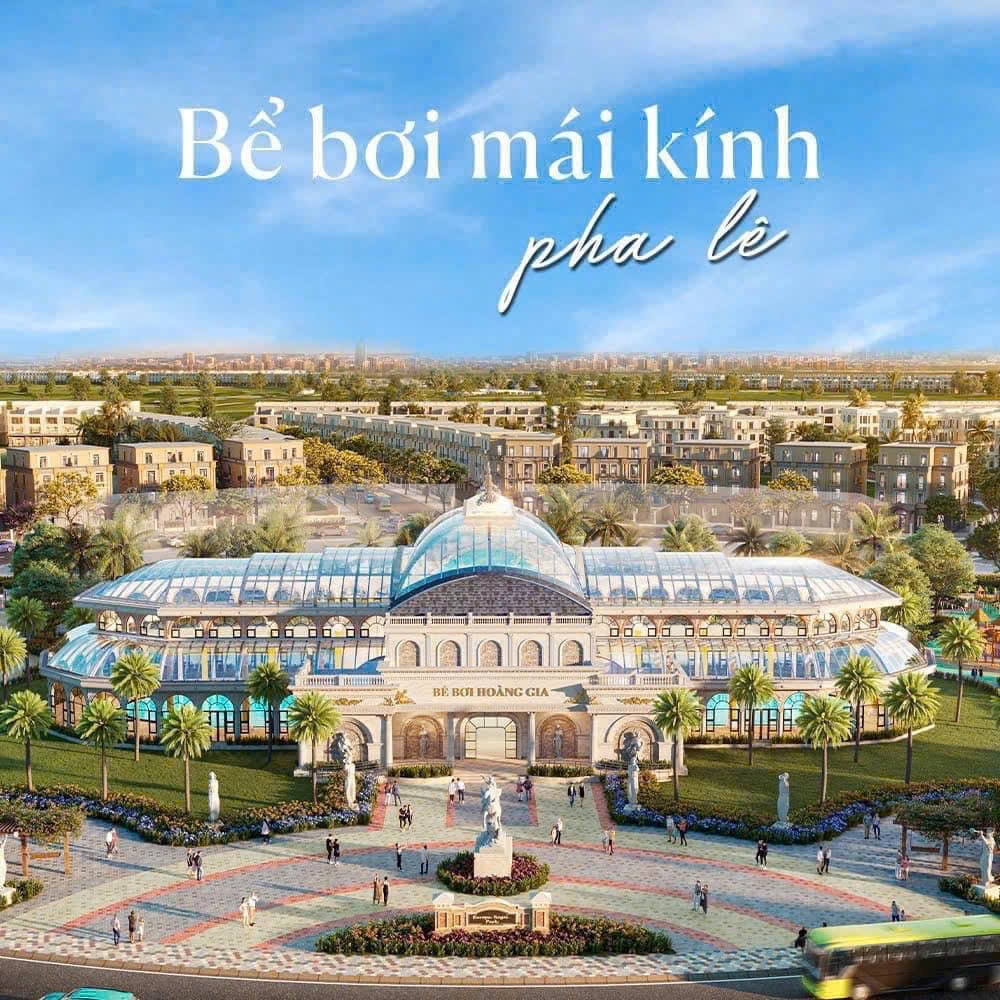 Đắm chìm trong không gian bể bơi mái kính Vinhomes Vũ Yên: Sang trọng – xanh mát – quanh năm