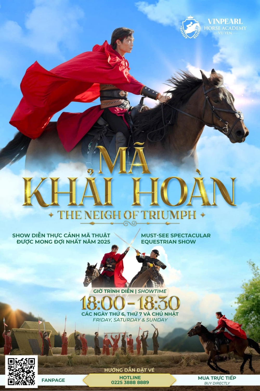 Lịch diễn và ưu đãi hấp dẫn của show Mã Khải Hoàn Vũ Yên trong mùa hè 2025