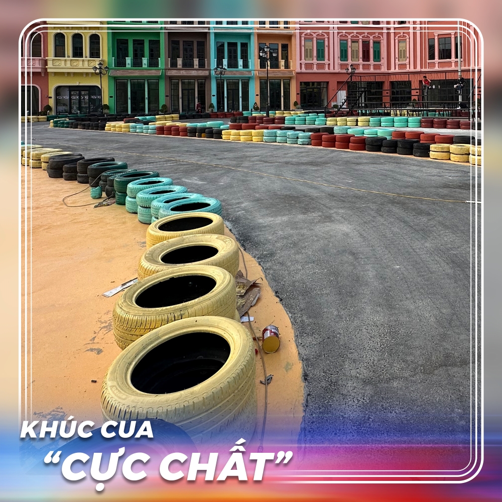 Mỗi thiết kế khúc cua tại đường đua Gokart Vũ Yên đều có lý do để tồn tại