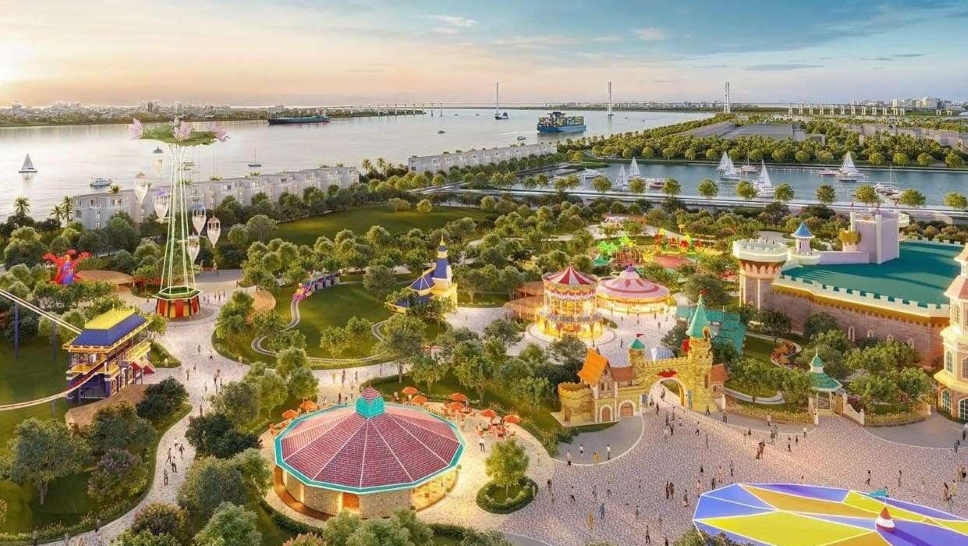 VinWonders Vũ Yên nhìn từ trên cao