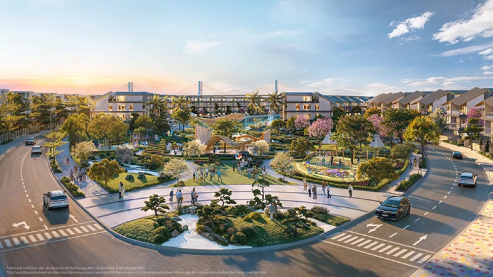 Youth Garden Vinhomes Vũ Yên mang đến sự cộng hưởng hoàn hảo với phong cách kiến trúc Komorebi