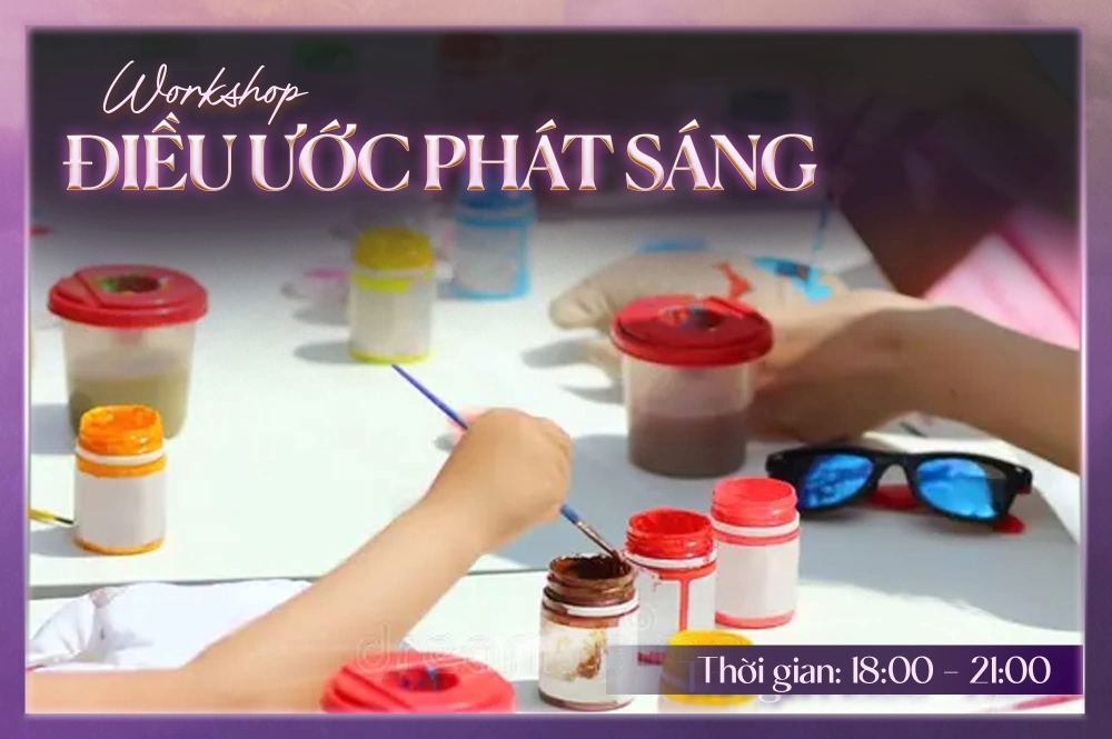 Workshop "Điều ước ánh sáng" tại lễ hội ánh sáng Royal Illumia Vũ Yên 2025