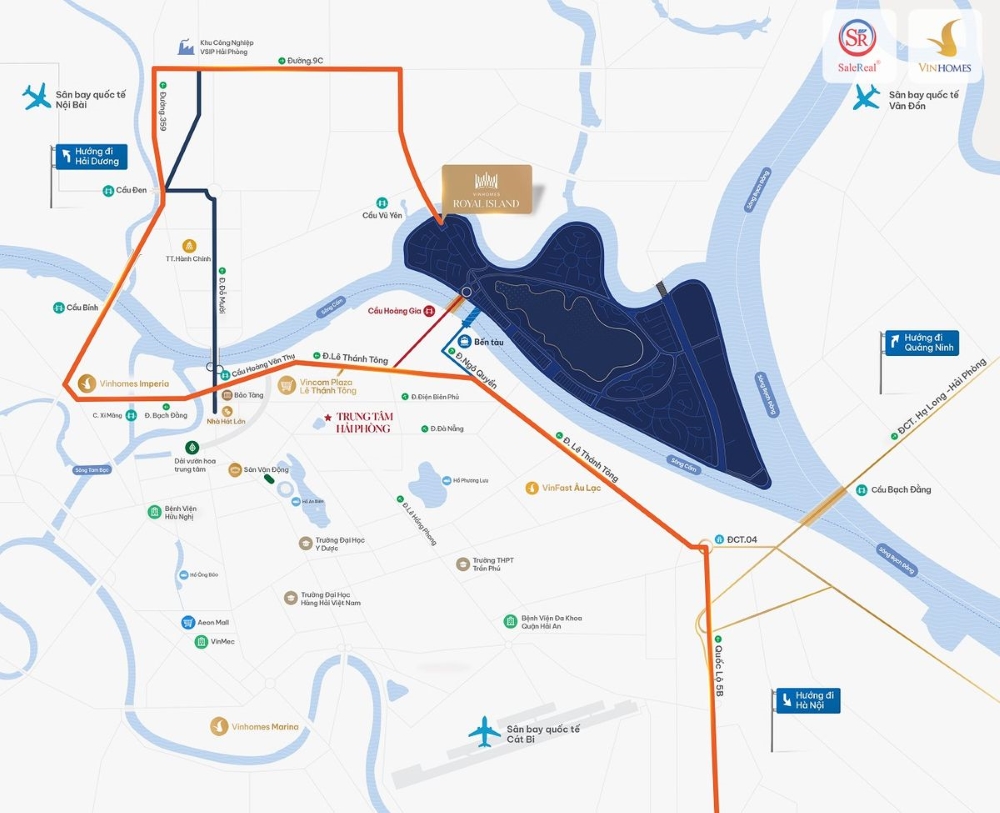 Hướng dẫn đường đến nhà mẫu Vinhomes Vũ Yên - Trải nghiệm thực tế không gian sống đẳng cấp