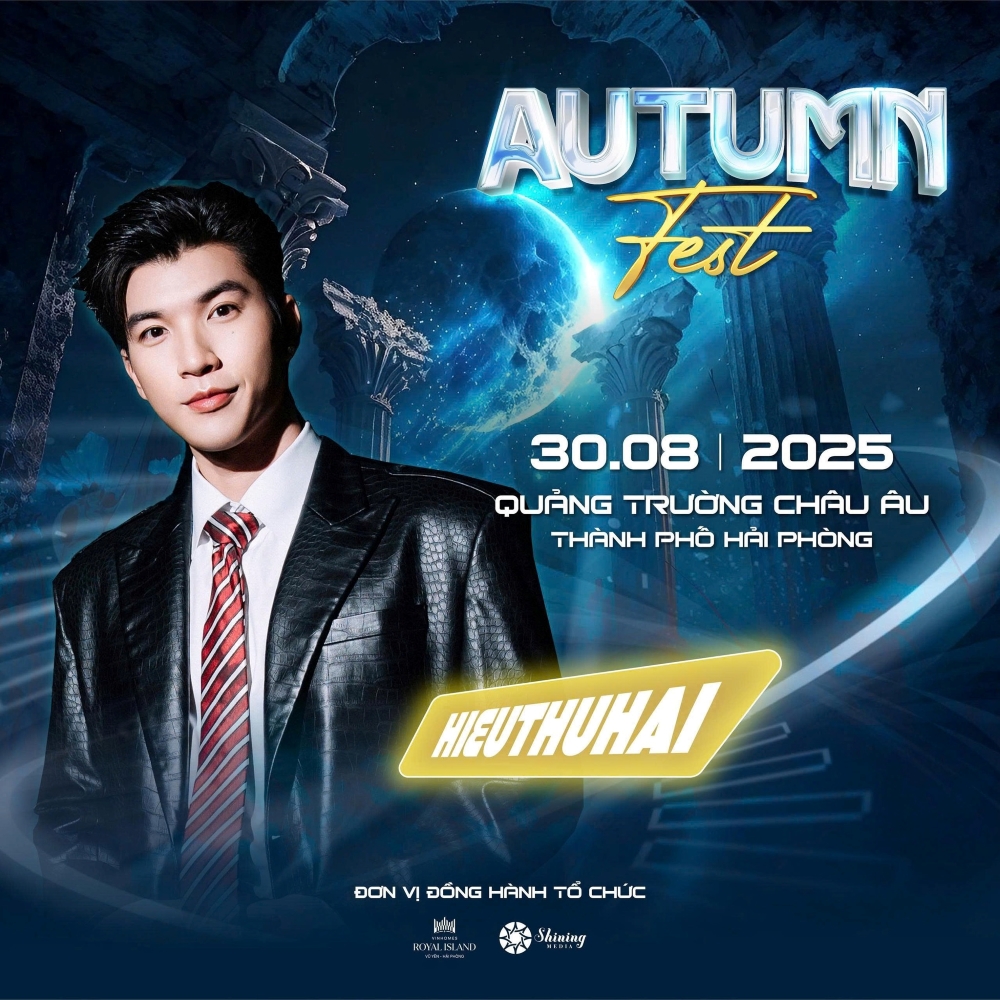Nghệ sĩ góp mặt trong đêm siêu concert Autumn Fest - HIEUTHUHAI