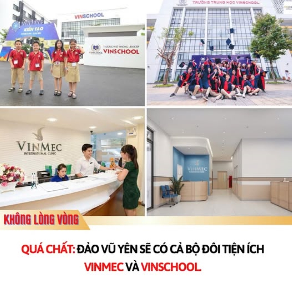 Vinmec và Vinschool đổ bộ đảo Vũ Yên cùng hàng loạt thương hiệu lớn khác