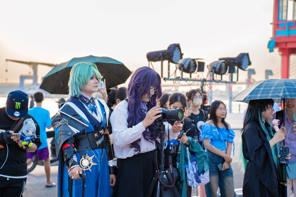 Người tham dự được giao lưu, trải nghiệm âm nhạc tại Moonlight Fest Phố đi bộ Vũ Yên