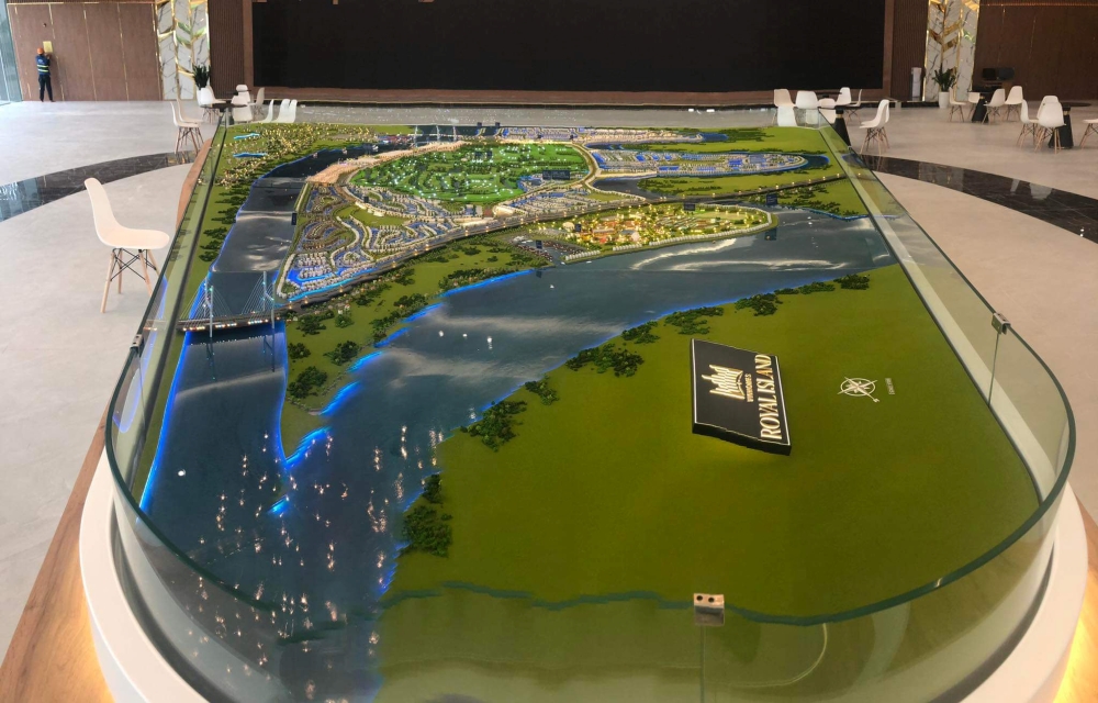 Sa bàn dự án Vinhomes Vũ Yên: Mô hình tổng thể mang tính chiến lược trong nhận diện không gian đại đô thị