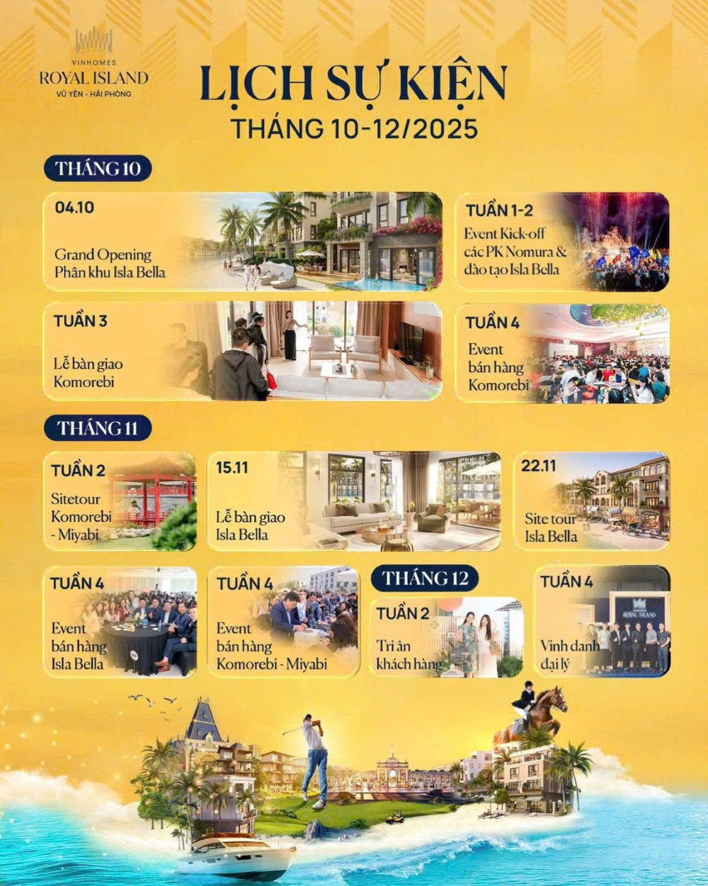 Bùng nổ lịch sự kiện cuối năm tại Vinhomes Vũ Yên – Khép lại 2025 thăng hoa