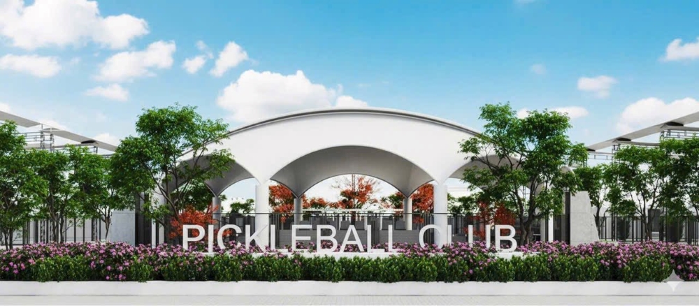 Sân Pickleball tại Vinhomes Vũ Yên – Sân chơi thể thao hiện đại lần đầu tiên xuất hiện trên đảo giải trí