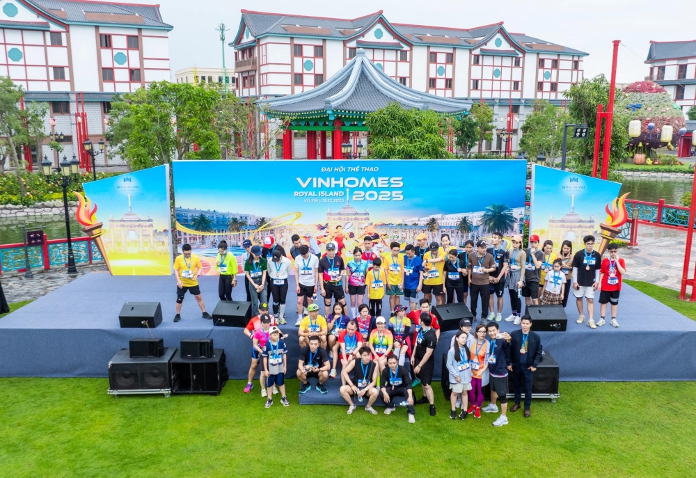 Giá trị cộng đồng và phong cách sống được định hình qua đại hội thể thao Vinhomes Vũ Yên 2025