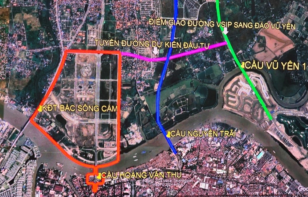 Kết nối giao thông từ chung cư Vinhomes Vũ Yên qua các tuyến đường chính
