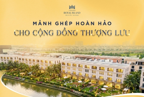 Biệt thự đảo Vua Vinhomes Vũ Yên – Chuẩn sống thượng lưu giữa lòng đảo sinh thái