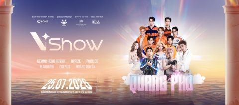 Đếm ngược 72 giờ đến đêm bùng nổ giác quan: V-Show Quang Phổ tại Vinhomes Vũ Yên đã sẵn sàng
