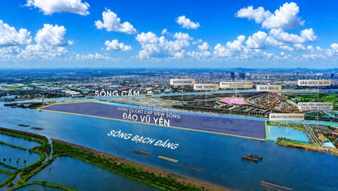 Mặt tiền sông Bạch Đằng và giá trị phong thủy đặc biệt của chung cư Vinhomes Vũ Yên