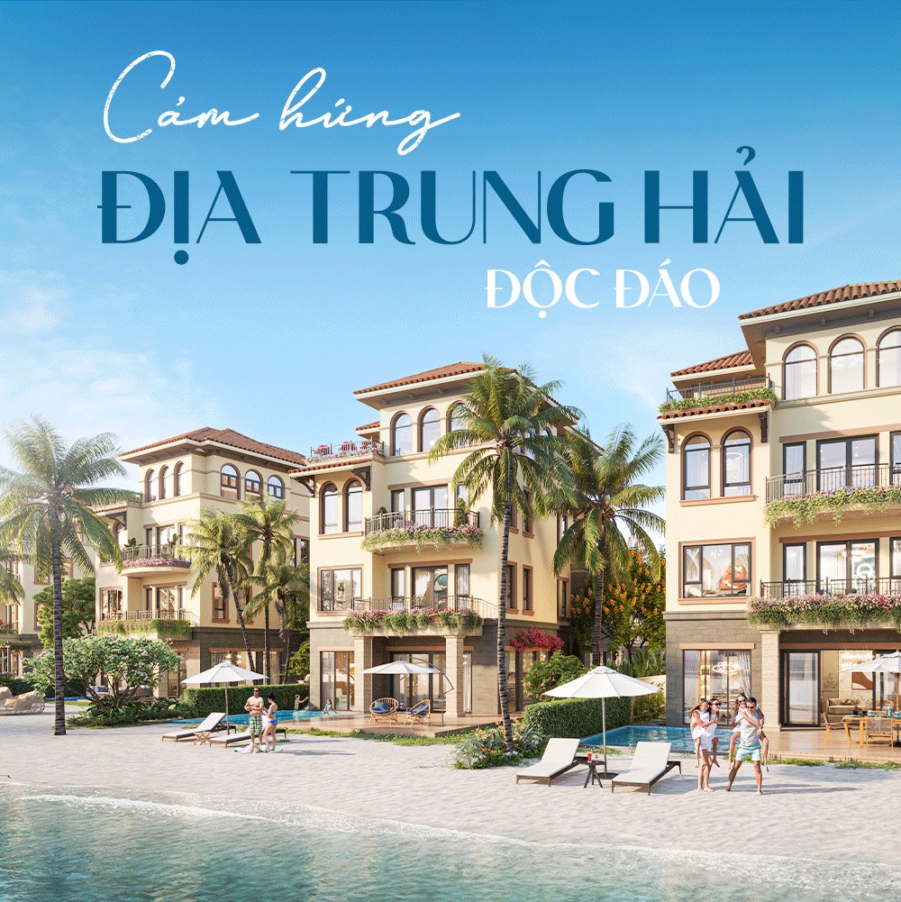 Phân khu Isla Bella Vũ Yên lấy cảm hứng từ phong cách Địa Trung Hải độc đáo Phân khu Isla Bella Vũ Yên lấy cảm hứng từ phong cách Địa Trung Hải độc đáo